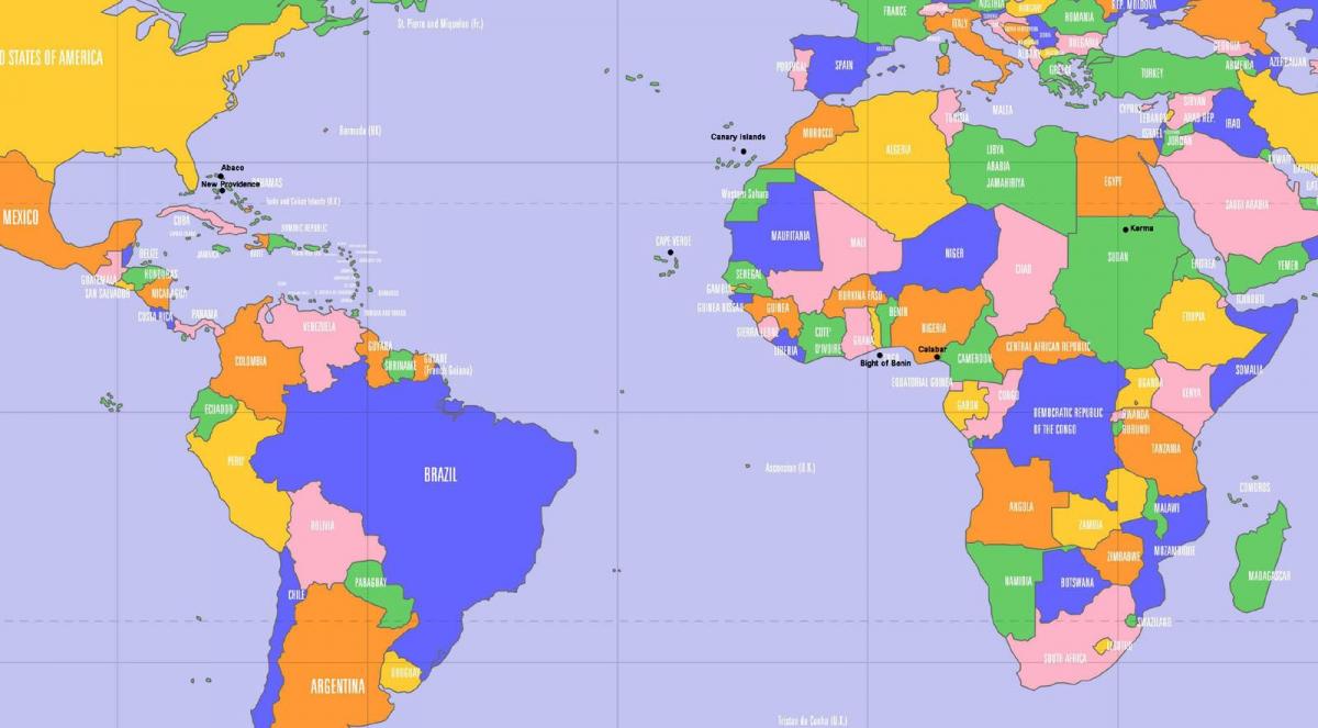Cape Verde location on world map